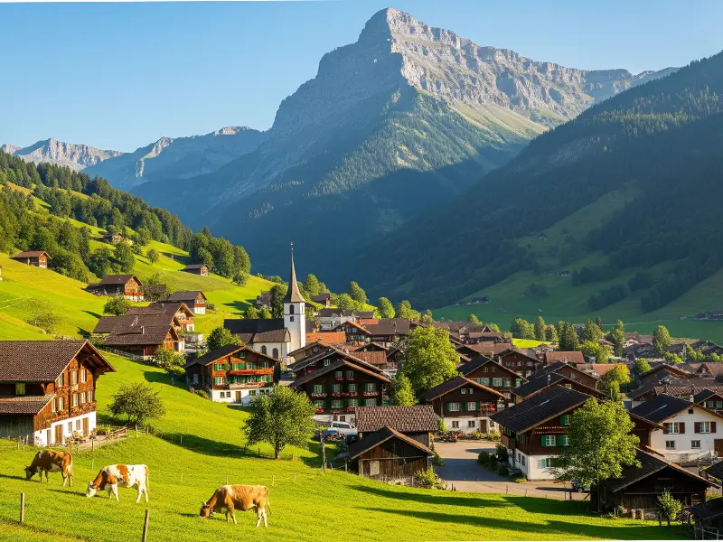 Bienvenue dans notre canton village de Rute