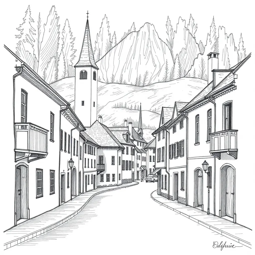 Vue de la rue