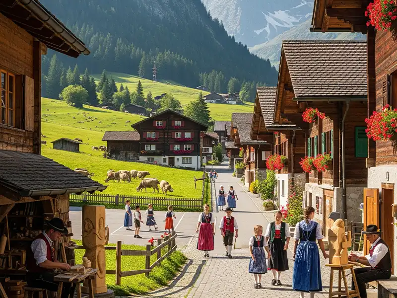 traditionnelle canton Glaris traditionnelle canton Glaris