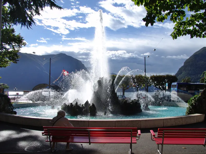 Lugano bord du lac
