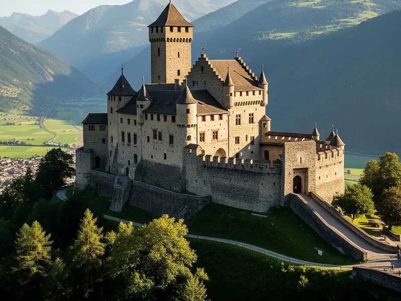 Château de Valere Valais Château de Valere Valais