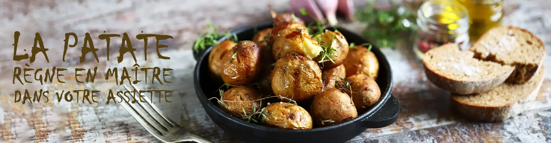 La patate dans votre assiette ! La patate dans votre assiette !