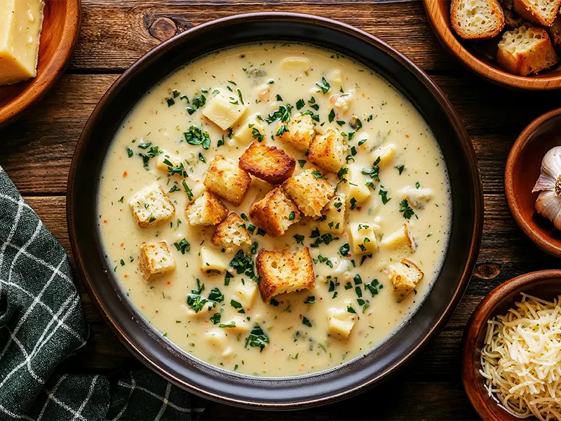 soupe legumes avec croutons soupe legumes avec croutons